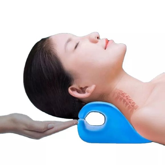 Natural Neck Stretcher Pain Relief Shoulder Stretcher Cervical Traction - Picture 7 of 9